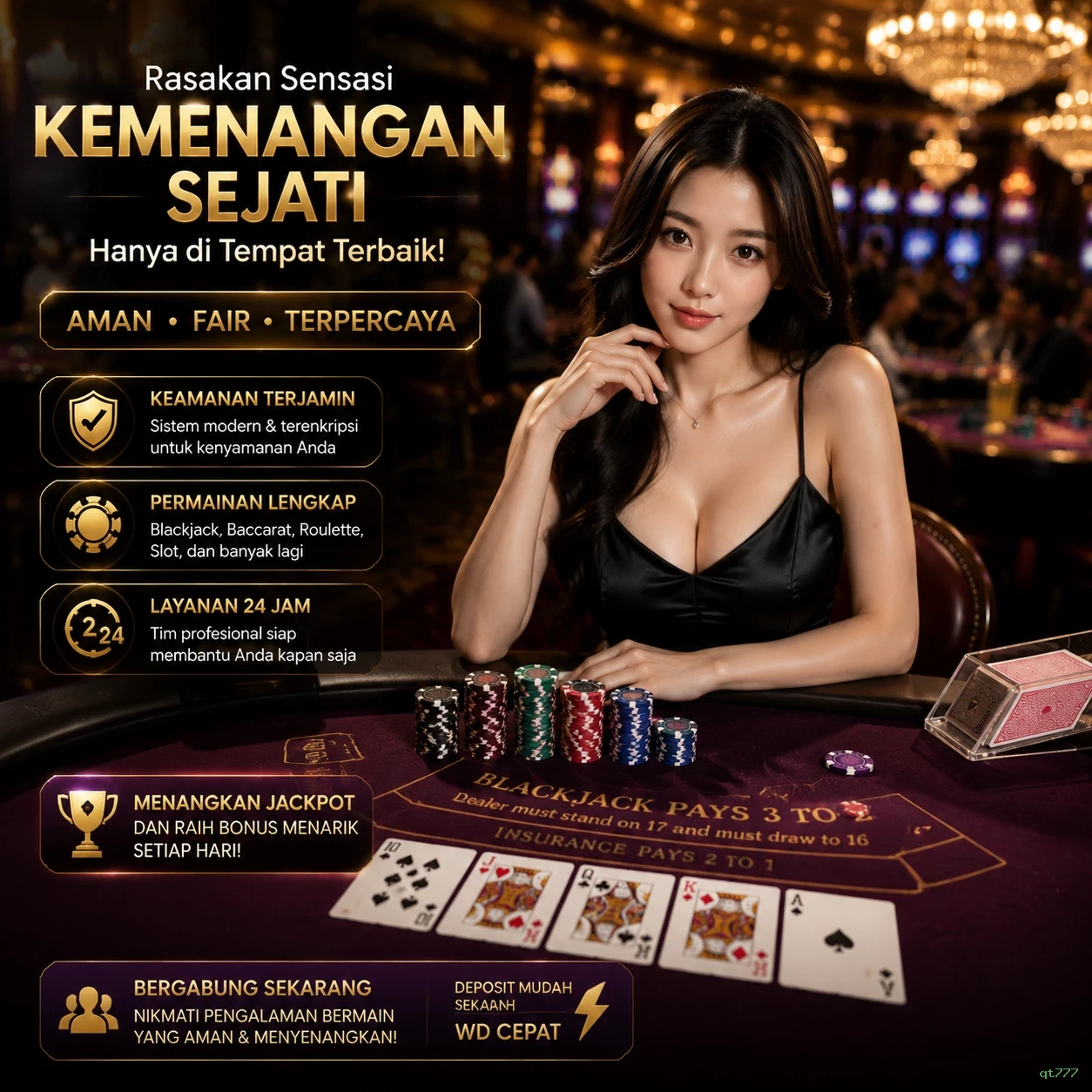 Berbagai Jenis Permainan yang Tersedia di qt777