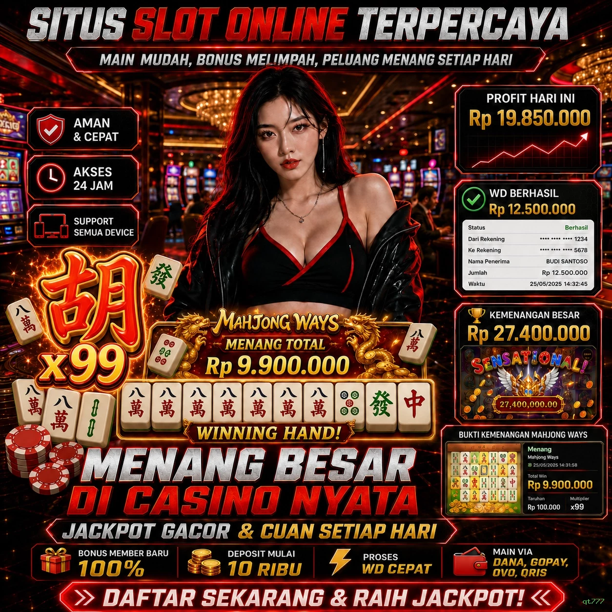 qt777 Bonus Menarik
