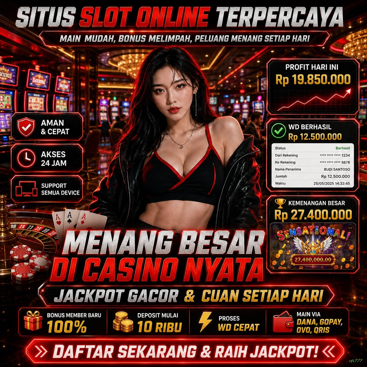 qt777 Dukungan Pelanggan